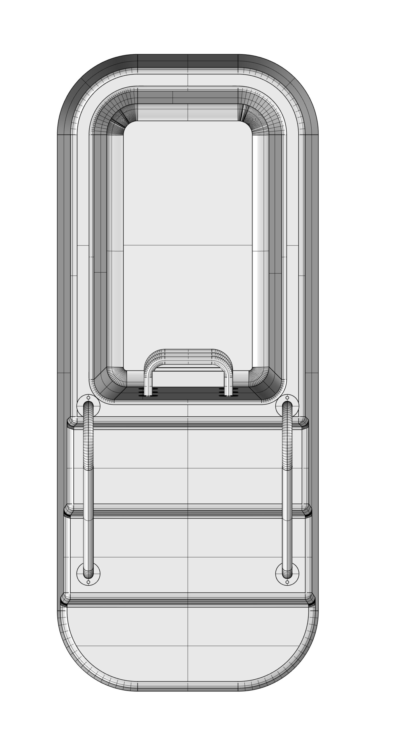 Bassin inox et teck